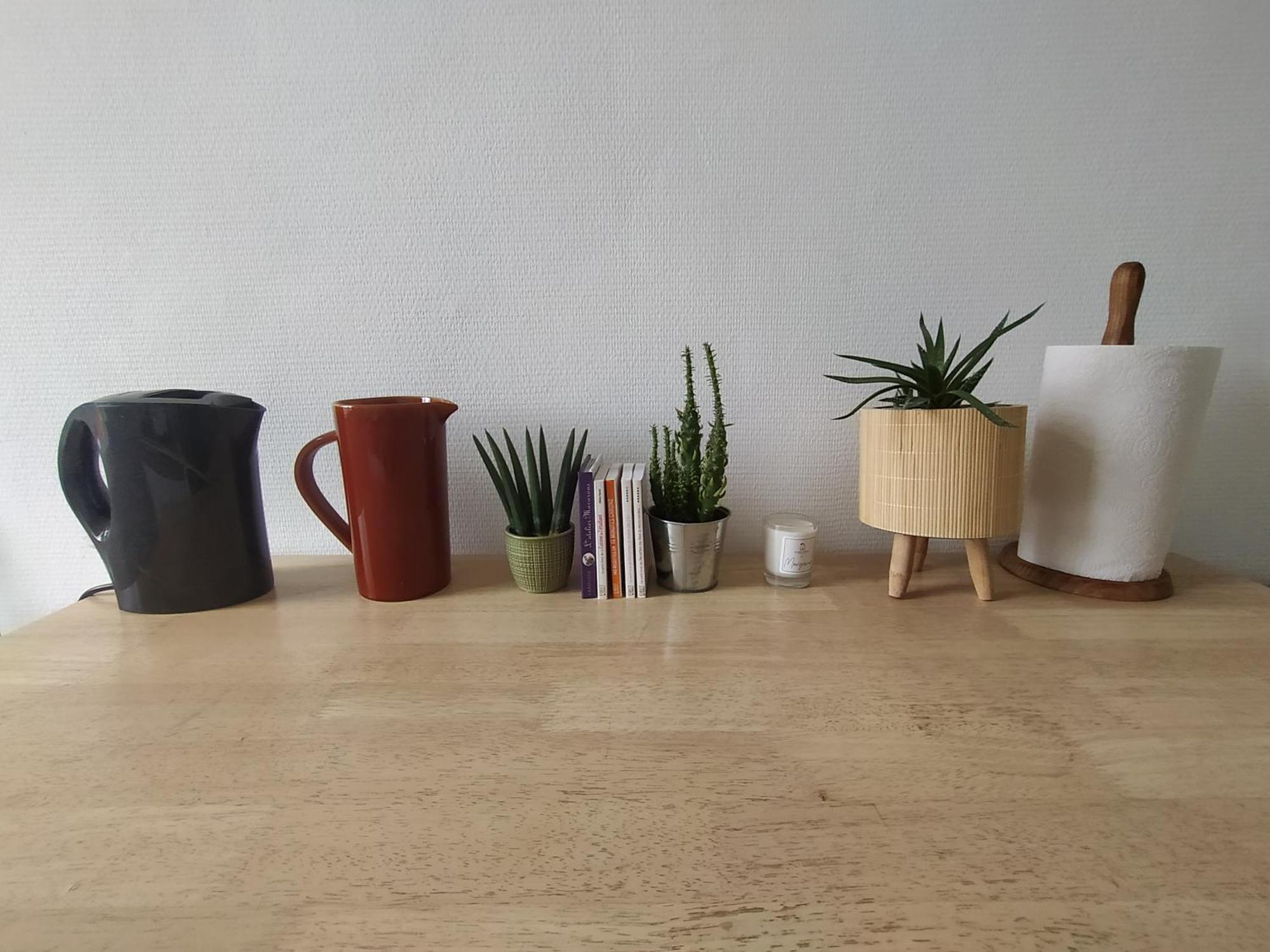 Le Nid Normand Avec Terrasse - Stationnement Facile Et Gratuit - 5 Min Seine Apartment Deville-les-Rouen Luaran gambar